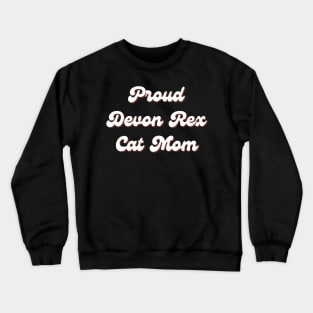 Devon Rex Cat Crewneck Sweatshirt
